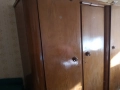 Голям трикрилен гардероб орех , снимка 3