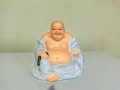 Страхотна Порцеланова Статуетка Щастливия Буда, снимка 1