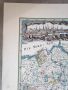 Карта на всички кралски пруски земи, голяма карта, снимка 2