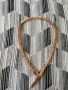 Bulgari дамско колие розово злато, снимка 3
