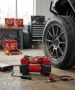 Компресор за гуми Двуцилиндров с инструменти 12V , снимка 1