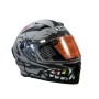 Каска за мотор, Мото шлем, очила и визьор, 4 размера, Matt Grey, снимка 7