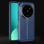 Xiaomi 14 Ultra Удароустойчив Litchi Skin Калъф и Протектор, снимка 3