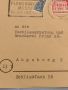 Стар пощенски плик с марки и печати Аугсбург Германия за КОЛЕКЦИЯ ДЕКОРАЦИЯ 45905, снимка 5