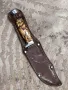 Стар български ловен нож ножка ножче 26см., снимка 4