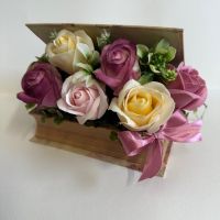 Букет от сапунени рози , снимка 13 - Декорация за дома - 40275710