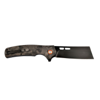 Сгъваем нож Dulotec K261-BK дръжка от G10 с карбоново покритие и D2 стомана, снимка 6 - Ножове - 45007791