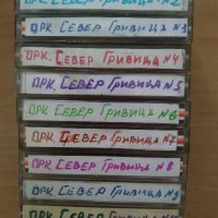 Продавам 10 броя аудио касети със орк Север , снимка 1 - Аудио касети - 45208264