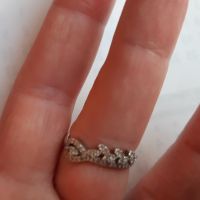 сребърни синджири и сребърен пръстен, снимка 3 - Пръстени - 45096529