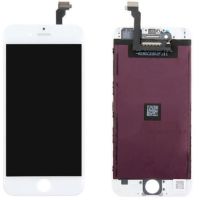 Дисплей с тъчскрийн за iPhone 6 черен/бял, снимка 2 - Резервни части за телефони - 45161865