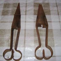 Стари ножици , снимка 1 - Антикварни и старинни предмети - 45430769