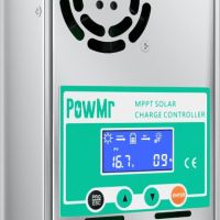 PowMr MPPT Контролер за слънчево зареждане 60 amp 48V 36V 24V 12V Auto - Макс. 160VDC вход, LCD НОВ, снимка 1 - Друга електроника - 45784135