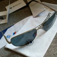 НОВИ мъжки слънчеви очила BMW Motorsport, сребриста рамка, авиатор, поляризация ОРИГИНАЛЕН ПРОДУКТ, снимка 10 - Слънчеви и диоптрични очила - 45463820