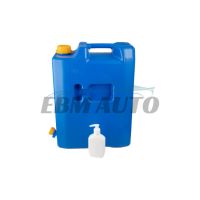 Tуба за вода с пластмасов кран 20L-Синя, снимка 1 - Аксесоари и консумативи - 45392559