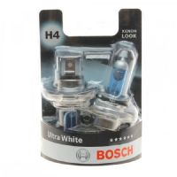 BOSCH H4 Ultra White халогенни крушки, снимка 1 - Аксесоари и консумативи - 28274984