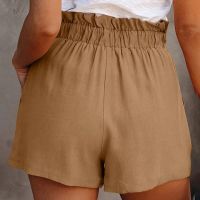Дамски ежедневни широки къси панталони, 3цвята , снимка 6 - Къси панталони и бермуди - 46207217