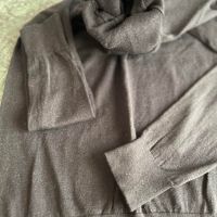 Поло пуловер Massimo Dutti, размер L, черен, снимка 4 - Блузи с дълъг ръкав и пуловери - 45359856