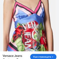 Versace Jeans Couture Womens Size M НОВО! ОРИГИНАЛ! Дамски Потник!, снимка 2 - Потници - 45266256