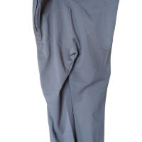 Дамски ежедневен панталон H&M, 94% памук, 6% еластан, Светлосив, 46, снимка 2 - Панталони - 45683452
