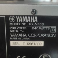 Yamaha rx-v363.     Цена-225лв, снимка 9 - Ресийвъри, усилватели, смесителни пултове - 45163011
