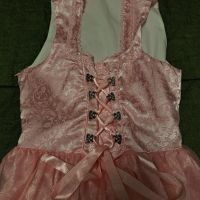Розова Баварска рокля. Размер S, снимка 2 - Рокли - 45753541
