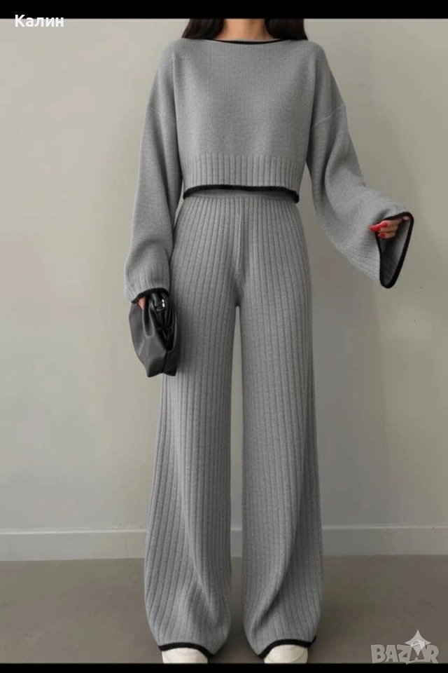 Дамски комплекти финно плетиво - три цвята - 51 лв., снимка 1