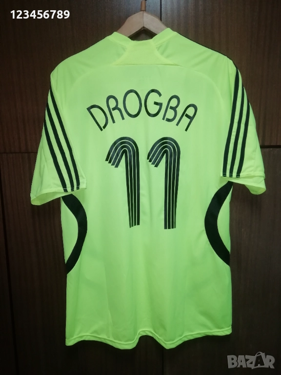 Chelsea Drogba Adidas оригинална тениска фланелка Челси Дрогба XL , снимка 1