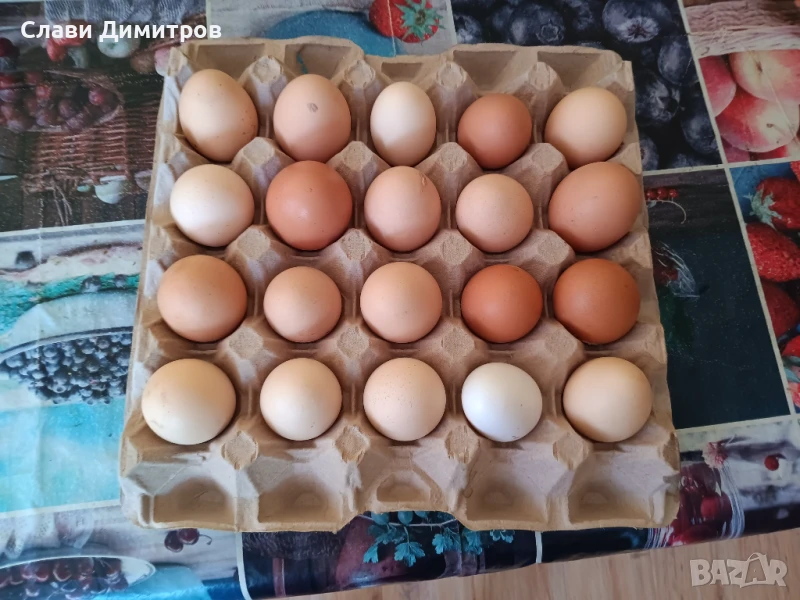 Продавам домашни яйца , снимка 1