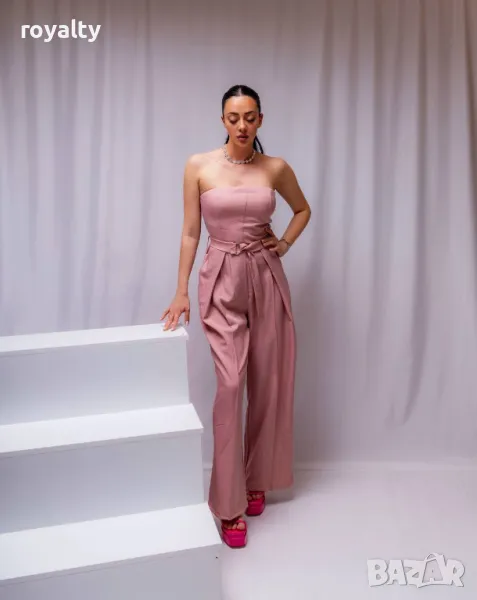 Розов дамски гащеризон , снимка 1