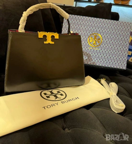 Чанта+кутия+торбичка Висок клас tory burch, снимка 1