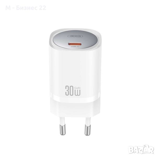 Зарядно за телефон CE20, стенно, PD 30W, 1 x USB-C, бяло – XO, снимка 1