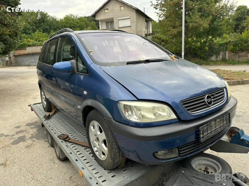 НА ЧАСТИ opel zafira a 1.6 101 к.с БЕНЗИН код на мотора X16XE20Z84045 само на части ДВИГАТЕЛЯ е зате, снимка 1