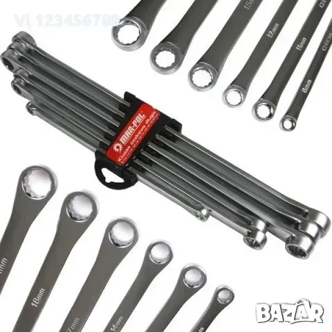 Ключове Екстра дълги звездогаечни от 8 до21 мм 6ч . Mar-Pol, снимка 1