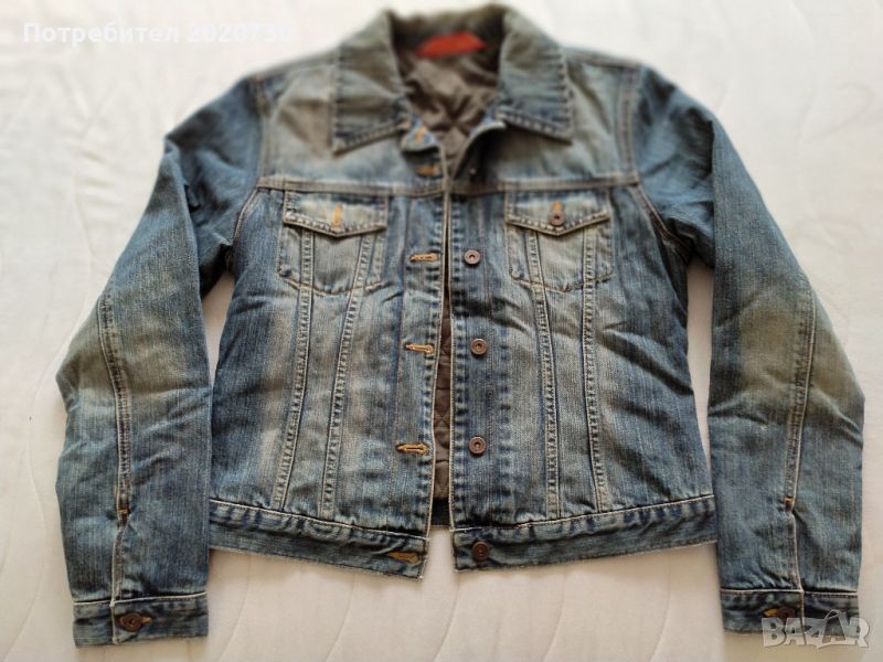 Дънково яке с подплата, снимка 1