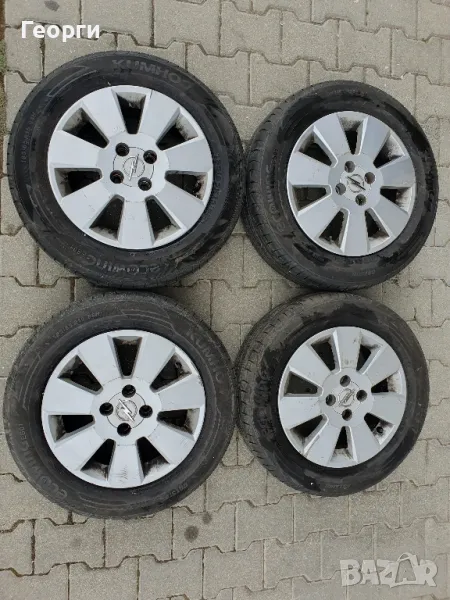 Оригинални джанти за Opel 15" 4x100, снимка 1