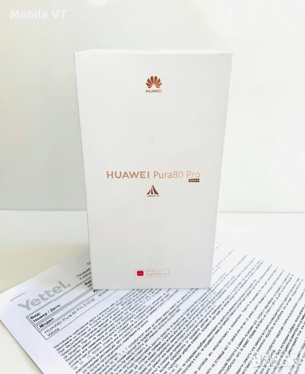 НОВ! Huawei Pura 80 Pro 512GB 12GB Ram White 36м.ГАРАНЦИЯ!, снимка 1