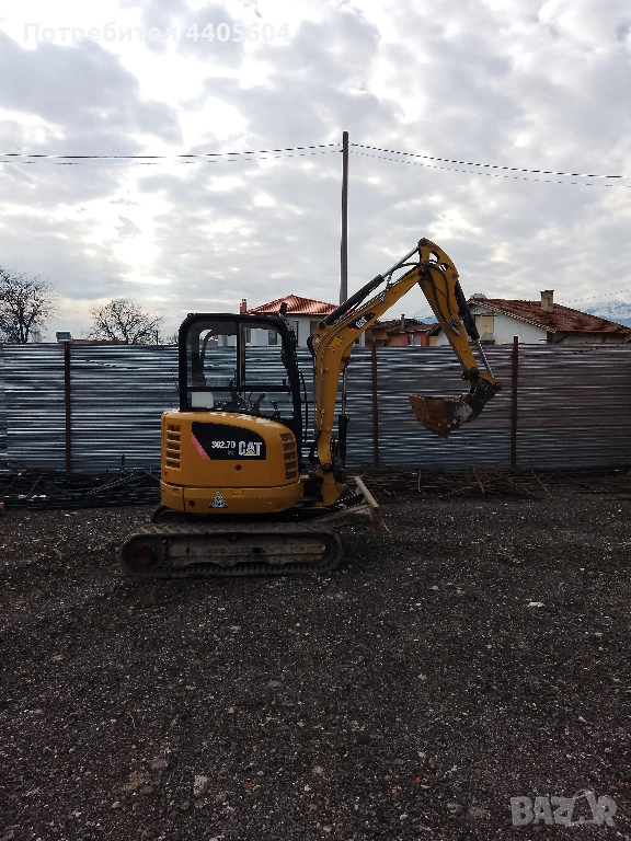 Багер Caterpillar 302.7D, снимка 1