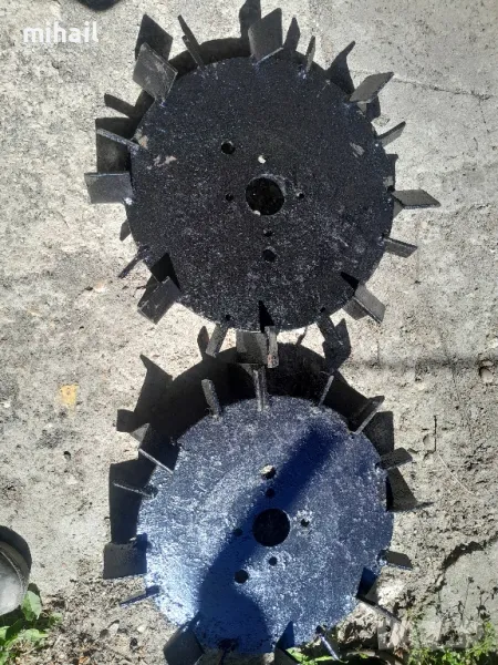 железни колела за бг фреза, снимка 1