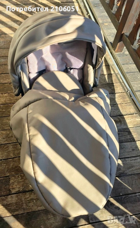 Детска количка Dada Paradiso, Проходилка Chipolino, Стерилизатор 3в1, Двуфазна помпа Медела, снимка 1