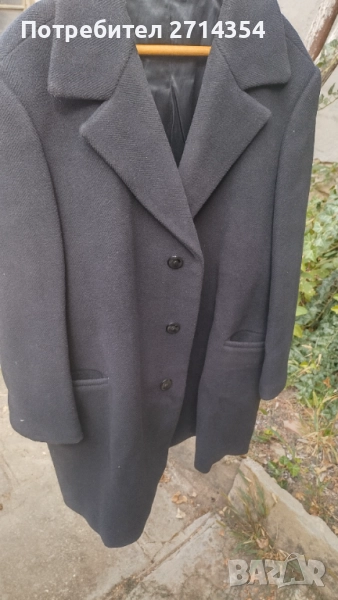 Мъжко вълнено палто , снимка 1