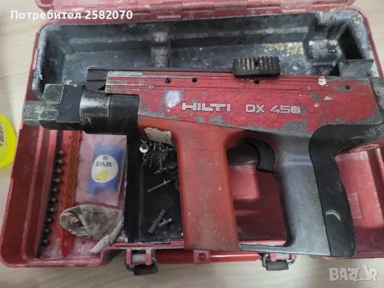 пушка за директен монтаж hilti dx450, снимка 1