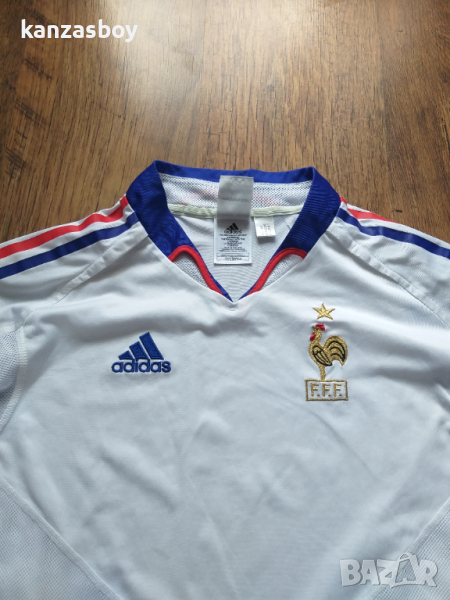 adidas 2004-06 FRANCE BOYS 176CM. - ретро юношеска тениска, снимка 1