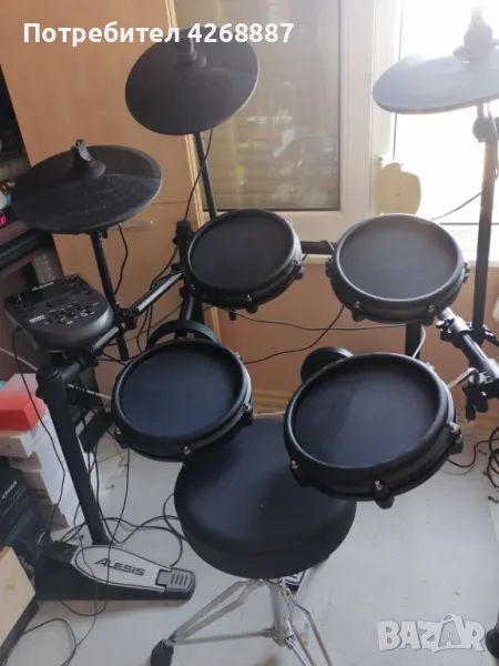 Електронни барабани Alesis Nitro Mesh Kit Bundle, комплект, снимка 1