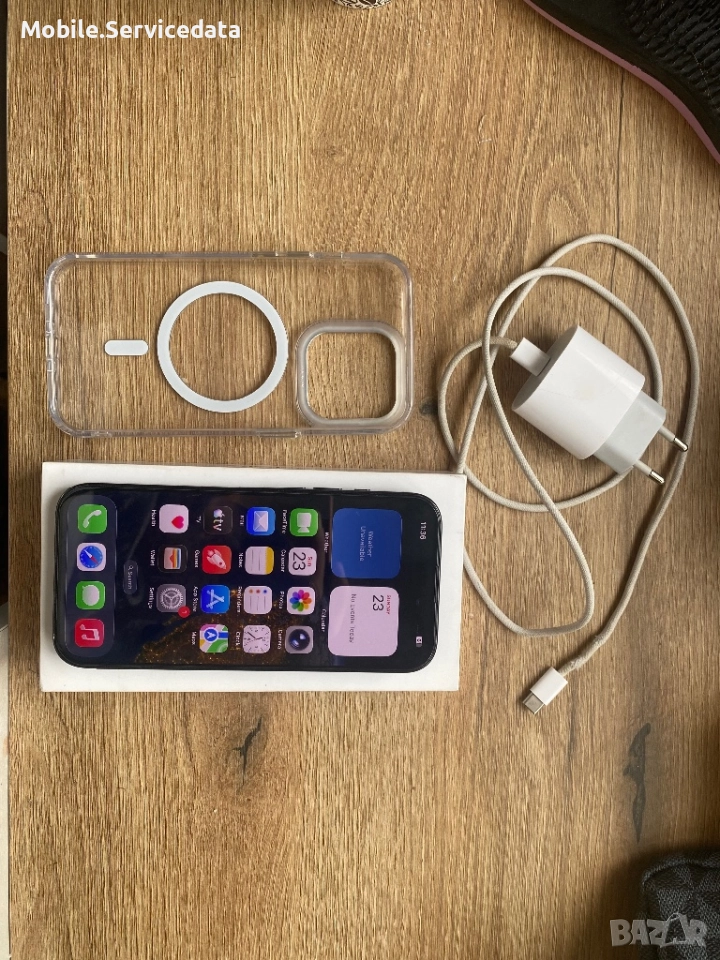 iPhone 15 Pro – 128GB | Battery Health: 89% С кутия и зарядно, снимка 1