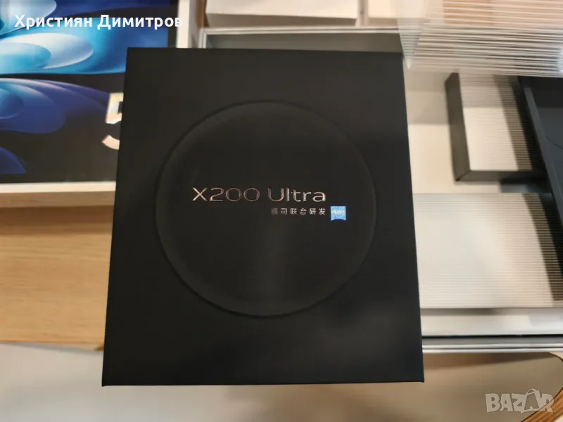 Vivo X200 Ultra (Black, 6000mAh, 12GB RAM, 256GB ROM. 5G, Dual SIM), снимка 1