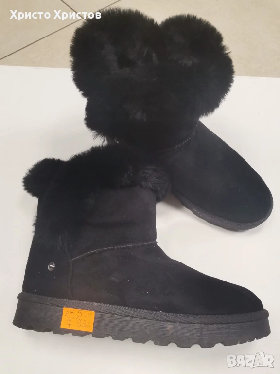 Дамски боти  ✔️ Размер 36 / Стелка 22 см., снимка 1