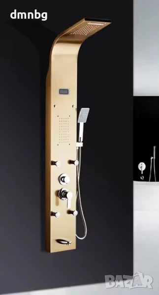 Хидромасажен душ панел от неръждаема стомана А335, снимка 1