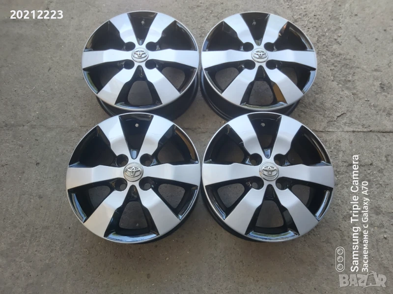 4 броя алуминиеви джанти за Тоyota Aygo 14, снимка 1