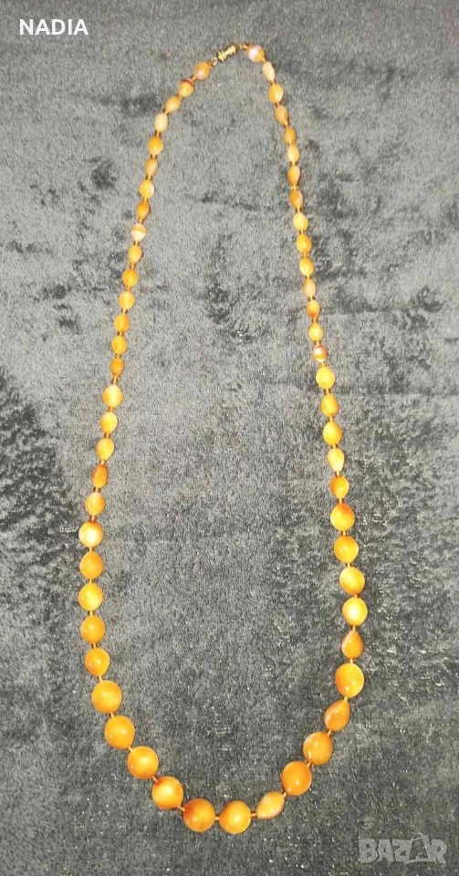 Колие от полускъпоценен камък, снимка 1