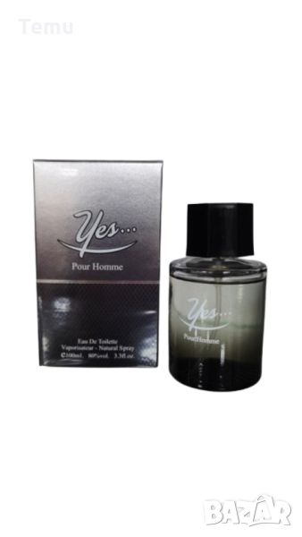 YES Pour Homme Eau De Parfum 100ML For Men. 💫 Потопете се в света на изисканата мъжественост: YES Po, снимка 1